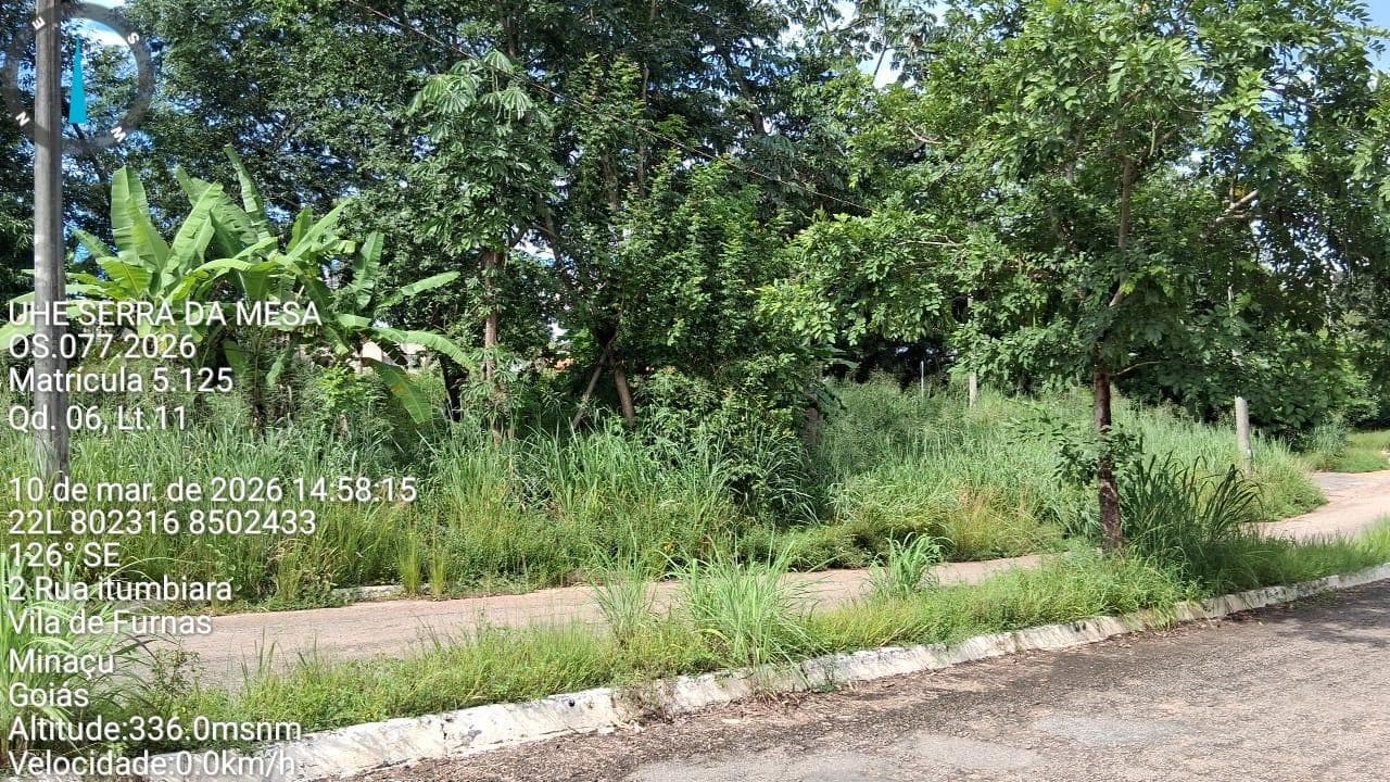Foto 3 de 8: Terreno em leilão em Minaçu - GO, bairro Vila de Furnas — Terreno Urbano 735m² | Vila de Furnas - Minaçu/GO |Localização Nobre e Infraestrutura Completa: Ideal para Construção e Investimento!