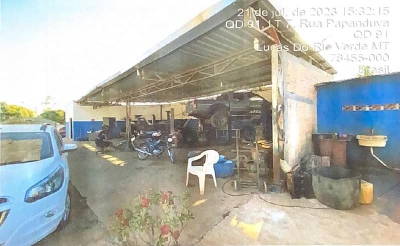Comercial em leilão em Lucas Do Rio Verde - MT — PRÉDIO BARRACÃO | A.T. 600M² A.C. 286,91M² - JD DAS PALMEIRAS | LUCAS DO RIO VERDE/MT - COD. 685094