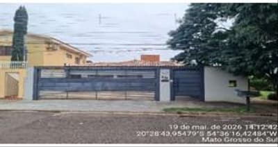Foto 1 de 3: Casa em leilão em Campo Grande - MS, bairro Jardim São Bento — CASA RESIDENCIAL / IMÓVEL COMERCIAL | A.T. 384 M² | A.C 283,85 M² JARDIM SÃO BENTO | CAMPO GRANDE/MS
