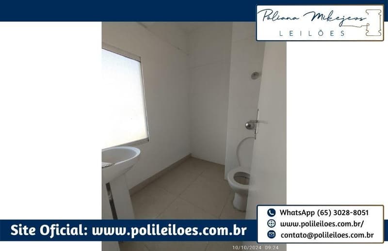 Foto 5 de 15: Comercial em leilão em Cuiabá - MT — Sala comercial em condomínio, nº 94, 54,00m², Centro, Cuiabá/MT