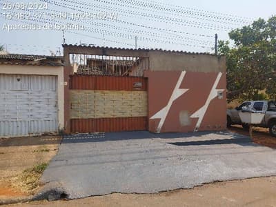 Casa em leilão em Aparecida De Goiânia - GO — Casa de 78,16m2, com 2 quartos, em APARECIDA DE GOIANIA/GO.