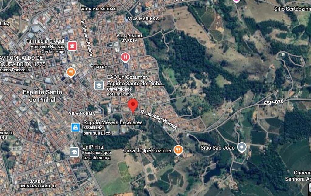 Foto 4 de 6: Comercial em leilão em Espírito Santo Do Pinhal - SP, bairro Centro — Barracão com 680,00 m² de área construída no Centro de Espírito Santo do Pinhal/SP