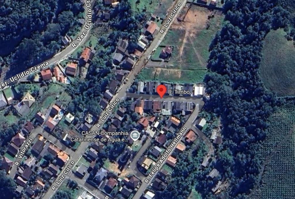Terreno em leilão em Salete - SC — Terreno com 7 casas residenciais