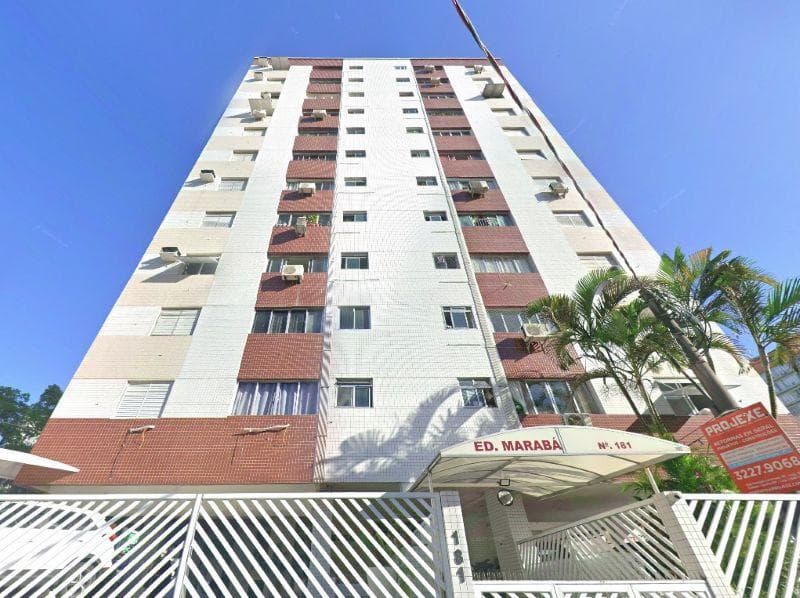 Apartamento em leilão em São Vicente - SP, bairro Centro — Apto. 64m², 01 vaga, Centro, São Vicente/SP