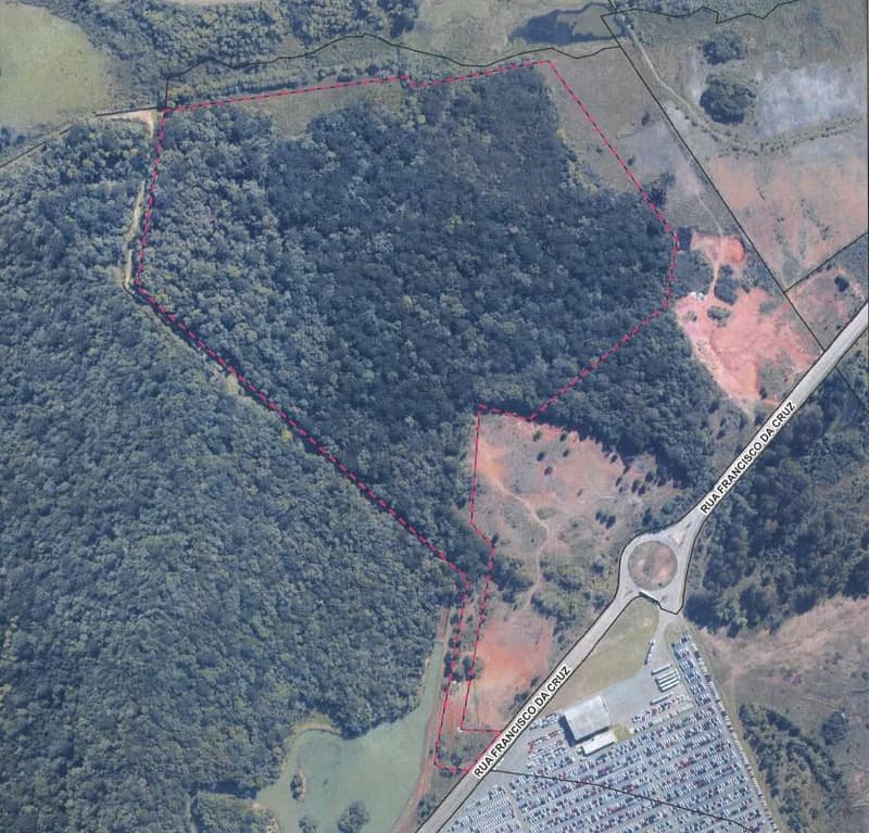 Terreno em leilão em São José Dos Pinhais - PR — Terreno Urbano com área total de 166.652,96m² - Campo Largo da Roseira - São José dos Pinhais/PR