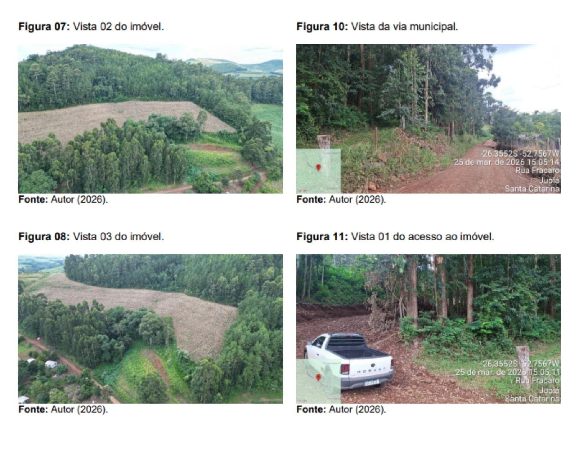 Foto 3 de 16: Area Rural em leilão em Jupiá - SC — Lote Rural 45074m², Linha Pinheiro, Jupiá/SC
