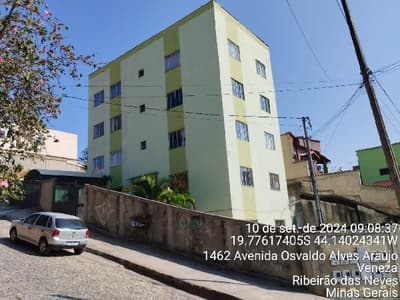 Apartamento em leilão em Ribeirão Das Neves - MG — Apartamento de 47.98m2, com 2 quartos, em RIBEIRAO DAS NEVES/MG.