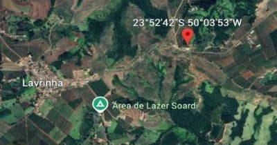 Foto 1 de 5: Area Rural em leilão em Pinhalão - PR, bairro Lavrinha — PARTE IDEAL DE IMÓVEL RURAL COM ÁREA TOTAL DE 0,85ha- Em PINHALÃO/PR