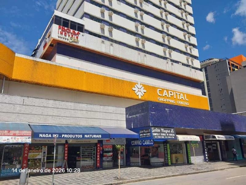 Foto 3 de 20: Comercial em leilão em Curitiba - PR — Loja nº 80 com área total de 25,9531m² localizada no Edifício Capital Torre Centro - Curitiba/PR