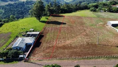 Area Rural em leilão em Descanso - SC — IMÓVEL RURAL COM ÁREA TOTAL DE 2.000 m² EM DISTRITO DE ITAJUBÁ- DESCANSO-SC