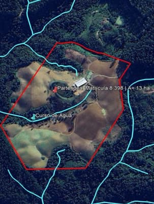 Foto 12 de 15: Terreno em leilão em Vidal Ramos - SC, bairro Área Rural — IMÓVEL RURARL COM ÁREA TOTAL DE 13.000 ha,- Em VIDAL RAMOS/SC