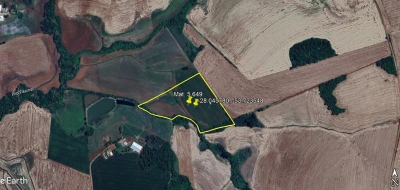 Foto 7 de 8: Area Rural em leilão em Nova Ramada - RS — IMÓVEL RURAL COM ÁREA TOTAL DE 6,0000 HECTARES EM NOVA RAMADA-RS