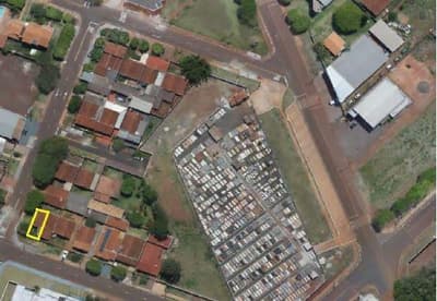 Foto 3 de 5: Casa em leilão em Laguna Carapã - MS, bairro Centro — CASA RESIDENCIAL | A.T. 220,00M² E A.C 121,09M² - CENTRO EM LAGUNA CARAPÃ/MS
