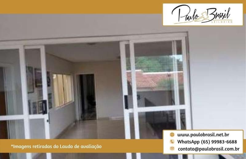 Foto 11 de 49: Casa em leilão em Cuiabá - MT, bairro Chácara dos Pinheiros — Imóvel tipo sobrado, em condomínio, Jardim Apoena, AT 498m² e AC 475,99 m², Chácara dos Pinheiros, Cuiabá/MT