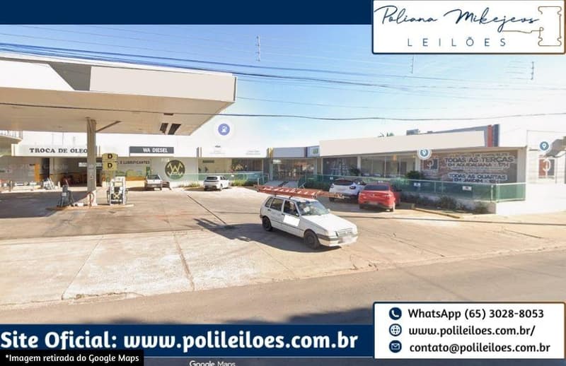 Comercial em leilão em Aquidauana - MS, bairro Alto — Imóvel urbano, contendo 03 salas comerciais, área de 360m², em ótima localização em Aquidauana/MS