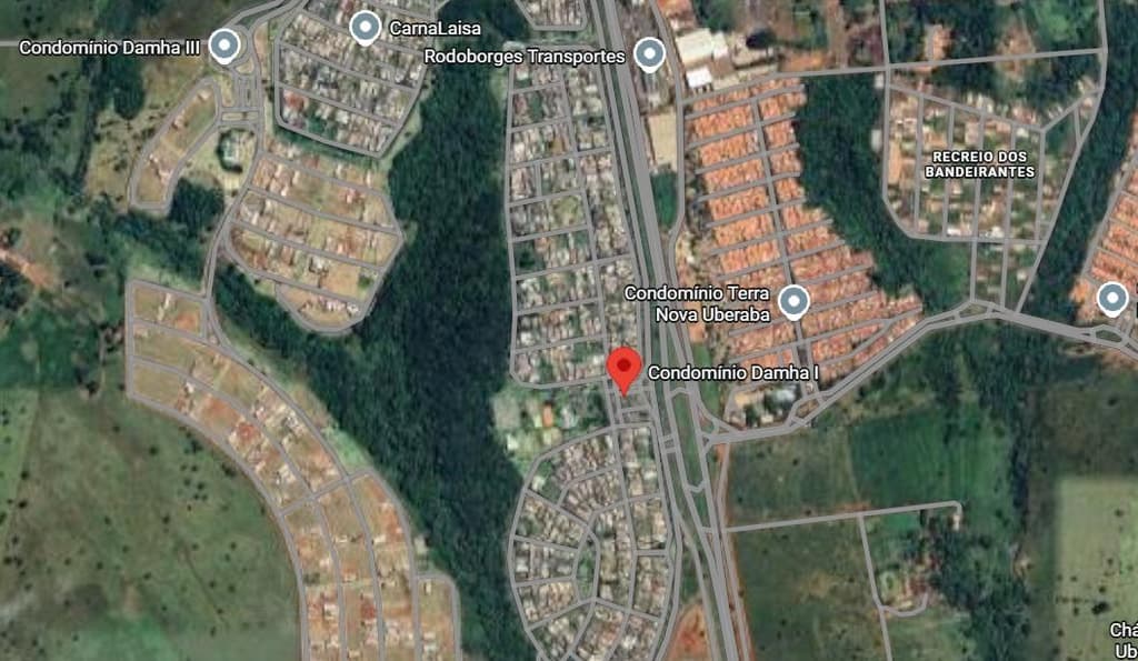 Foto 2 de 3: Terreno em leilão em Uberaba - MG, bairro Damha Residencial — Um terreno, sem benfeitorias, situado na cidade de Uberaba/MG