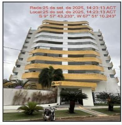 Apartamento em leilão em Rio Branco - AC — Apartamento 119,48m² em RIO BRANCO/AC