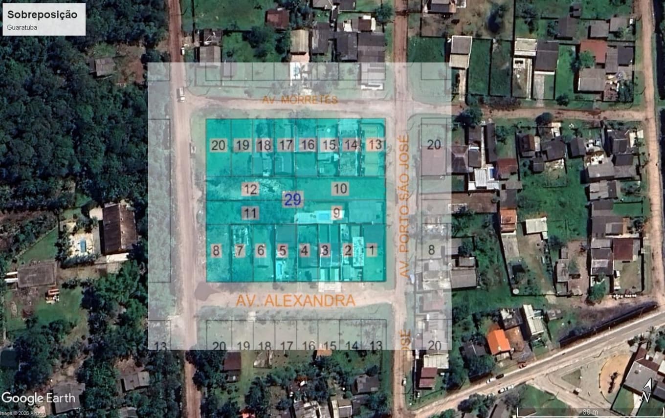 Foto 2 de 5: Terreno em leilão em Guaratuba - PR, bairro Carvoeiro — Terreno Urbano, A.T. 370m², Carvoeiro
