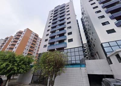 Foto 1 de 3: Apartamento em leilão em Praia Grande - SP — Apto. 80m², Ocian, Praia Grande/SP - Ocupado