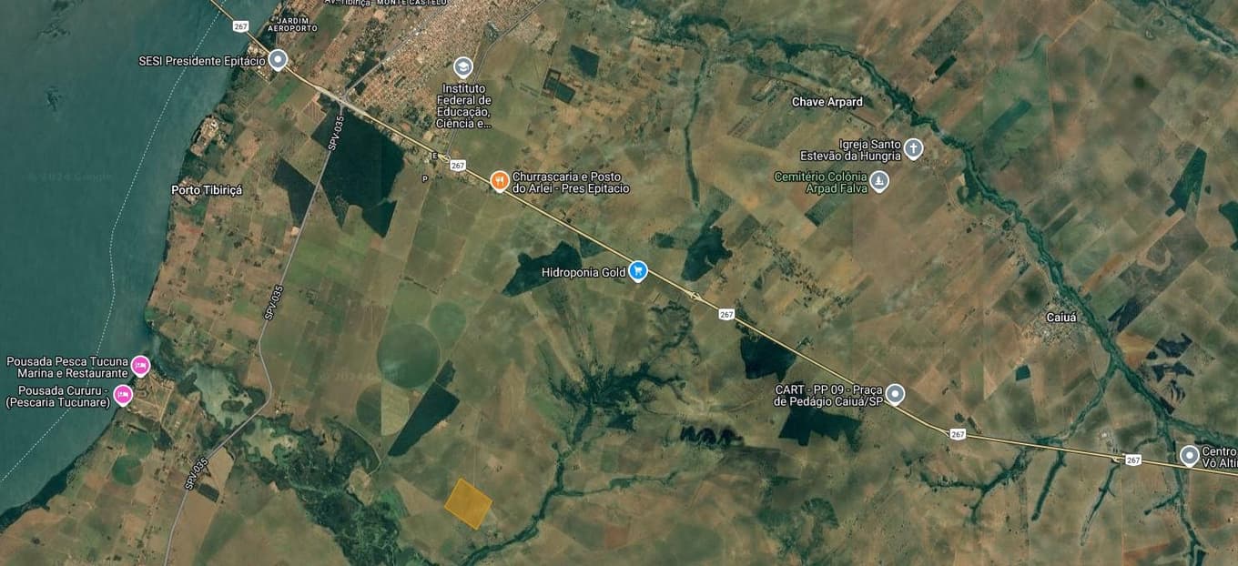 Foto 2 de 3: Area Rural em leilão em Presidente Prudente - SP — 50% de imóvel rural com 133,6036 has
