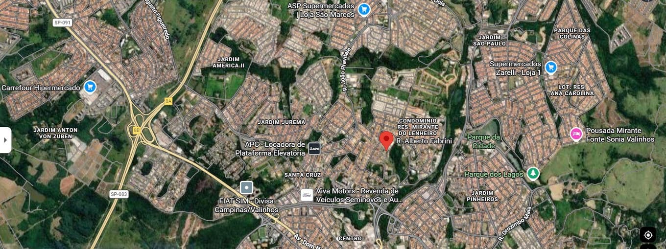 Foto 2 de 9: Terreno em leilão em Valinhos - SP, bairro Vila Moletta — LOTE DE TERRENO DE ESQUINA CONTENDO 417,95 m² NO BAIRRO VILA MOLETTA EM VALINHOS/SP