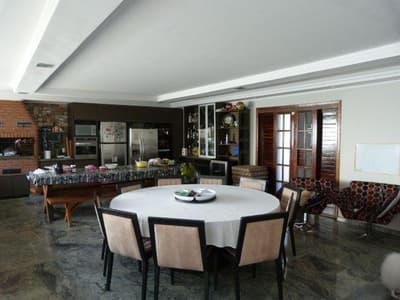 Foto 12 de 14: Casa em leilão em Santo André - SP, bairro Vila Camilópolis — Casa unificada, A.T. 600m², A.C. 771m², 4 suítes, área gourmet, terraço, piscina, Vila Camilópolis