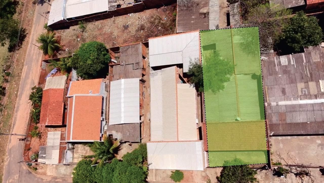 Foto 2 de 3: Terreno em leilão em Panorama - SP, bairro Potiguara — Imóvel residencial, A.T. 297m², A.C. 94m², Bairro Potiguara