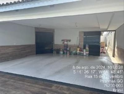 Foto 4 de 8: Terreno em leilão em Piranhas - GO, bairro Setor Palmares — IMÓVEL RESIDENCIAL | A.T. 420m² e A.C 325m² | PIRANHAS/GO