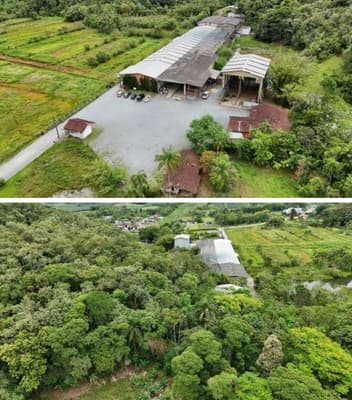 Foto 6 de 122: Terreno em leilão em Schroeder - SC — Terreno situado à Estrada Schroeder I, área de 94.840m², Schoeder/SC