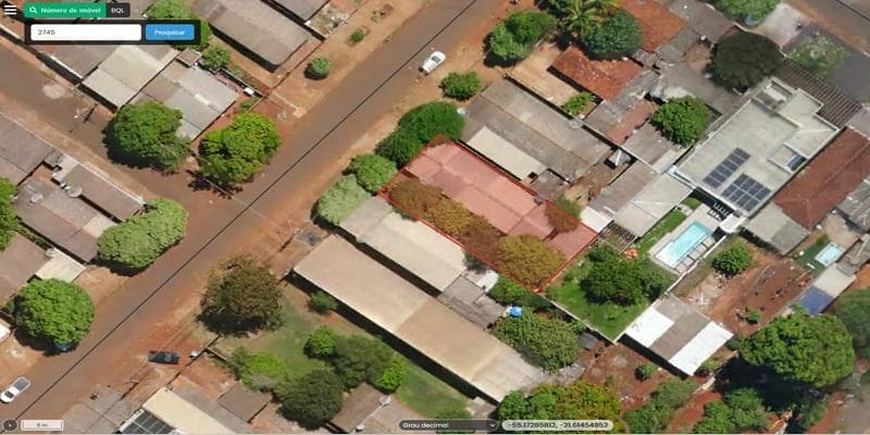 Foto 1 de 6: Terreno em leilão em Maracaju - MS, bairro Paraguaio — CASA RESIDENCIAL | A.T. 300 M² | A.C. 113 M² - VILA PRATEADA | MARACAJU/MS