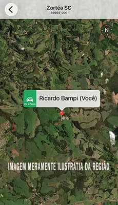 Area Rural em leilão em Campos Novos - SC — Área Rural - Lavoura