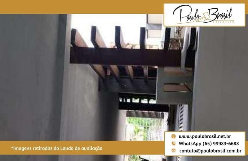 Foto 44 de 49: Casa em leilão em Cuiabá - MT, bairro Chácara dos Pinheiros — Imóvel tipo sobrado, em condomínio, Jardim Apoena, AT 498m² e AC 475,99 m², Chácara dos Pinheiros, Cuiabá/MT