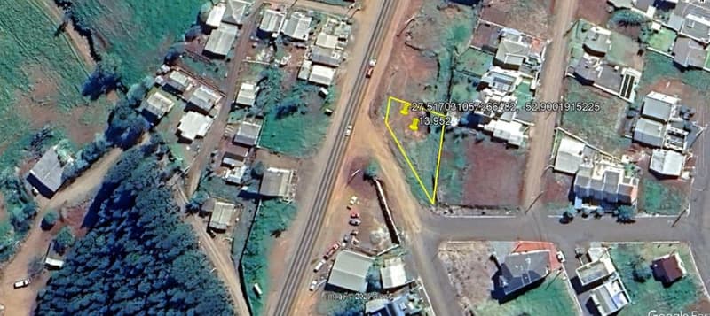Foto 3 de 6: Terreno em leilão em Trindade Do Sul - RS, bairro Centro — IMÓVEL URBANO COM ÁREA TOTAL DE 718,75 M2 EM TRINDADE DO SUL-RS
