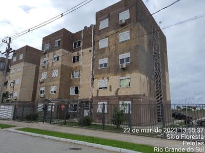 Apartamento em leilão em Pelotas - RS — Apartamento de 44.9m2, com 2 quartos, em PELOTAS/RS.
