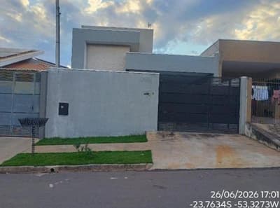 Foto 1 de 4: Casa em leilão em Umuarama - PR — IMÓVEL URBANO COM ÁREA TOTAL DE 125,40 m2- Em UMUARAMA/PR