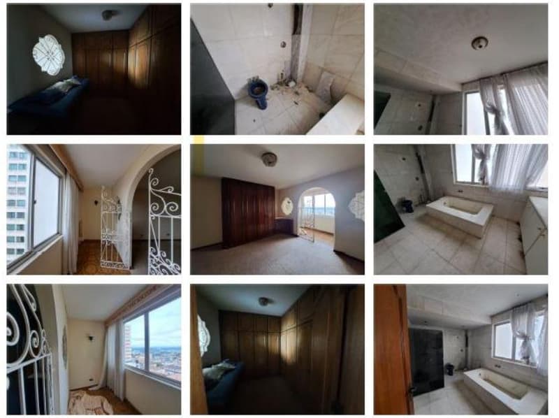 Foto 6 de 9: Apartamento em leilão em Ponta Grossa - PR, bairro Centro — Apartamento nº 8 com área util de 264,17 do Edifício Carvalhaes,- Localizado na Rua Dr. Colares, nº 562, Bairro: Centro, Ponta Grossa/PR