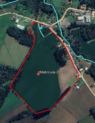 Foto 1 de 2: Area Rural em leilão em Irineópolis - SC, bairro São Pascoal — IMÓVEL RURAL COM ÁREA TOTAL DE 17,452 ha- EM IRINEÓPOLIS-SC