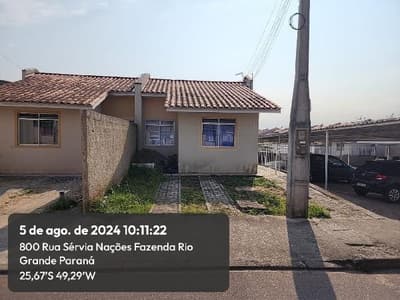 Casa em leilão em Fazenda Rio Grande - PR — Casa 38,60m² em FAZENDA RIO GRANDE/PR