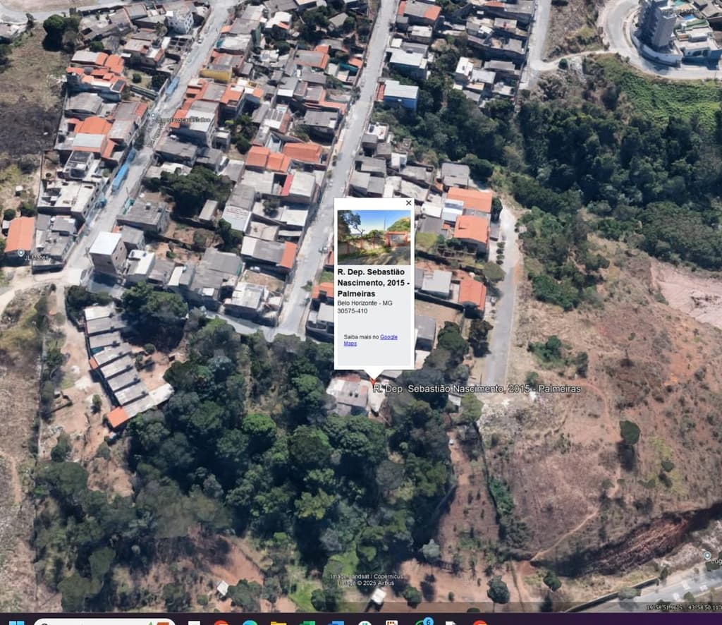 Foto 6 de 7: Terreno em leilão em Belo Horizonte - MG, bairro Palmeiras — Terreno 5.636m², Bairro Palmeiras em Belo Horiconte/MG - Desocupado