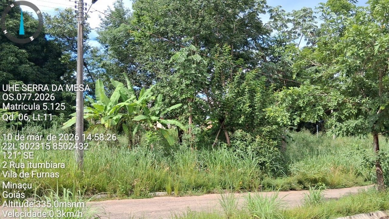 Foto 7 de 8: Terreno em leilão em Minaçu - GO, bairro Vila de Furnas — Terreno Urbano 735m² | Vila de Furnas - Minaçu/GO |Localização Nobre e Infraestrutura Completa: Ideal para Construção e Investimento!