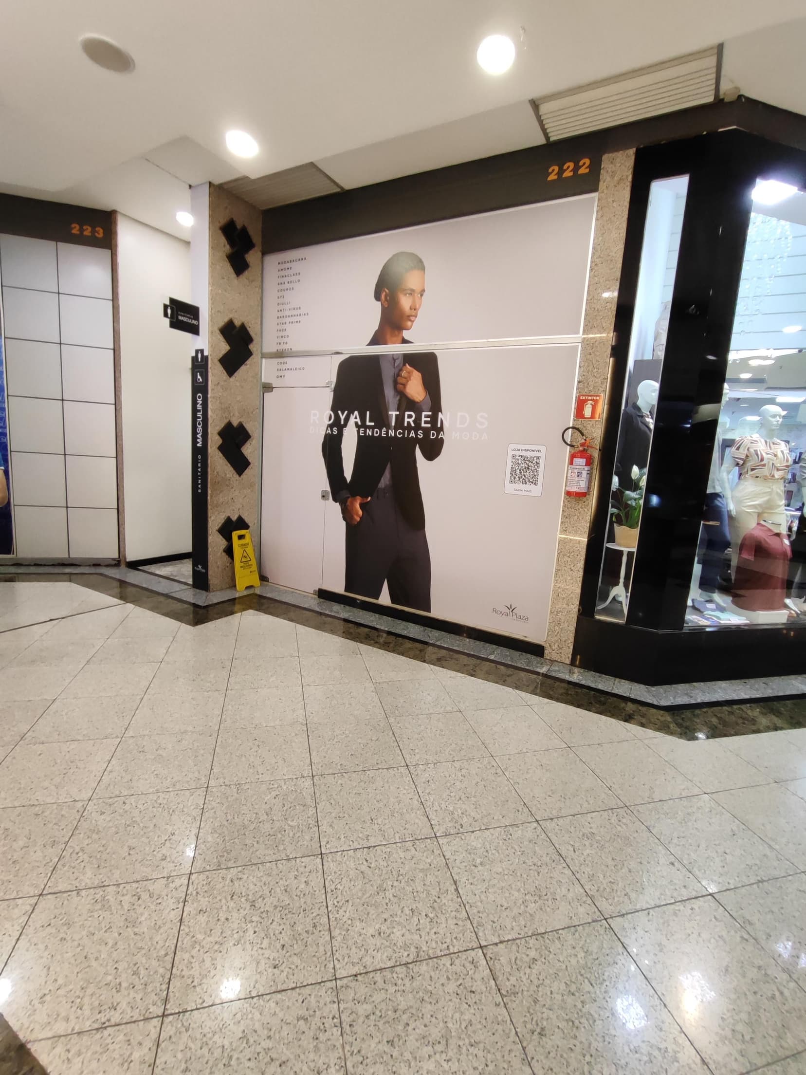 Comercial em leilão em Londrina - PR — LOJA 222, A.T 20,96M², SHOPPING ROYAL PLAZA, LONDRINA/PR