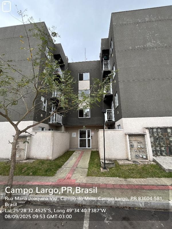 Apartamento em leilão em Campo Largo - PR — Apartamento 43,61m² em CAMPO LARGO/PR
