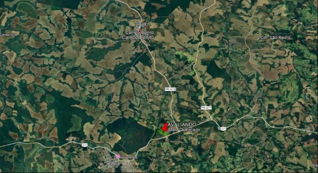 Foto 19 de 20: Area Rural em leilão em Campo Bonito - PR, bairro Zona Rural — IMÓVEL RURAL COM ÁREA TOTAL DE 19.73 ha- Em CAMPO BONITO/PR