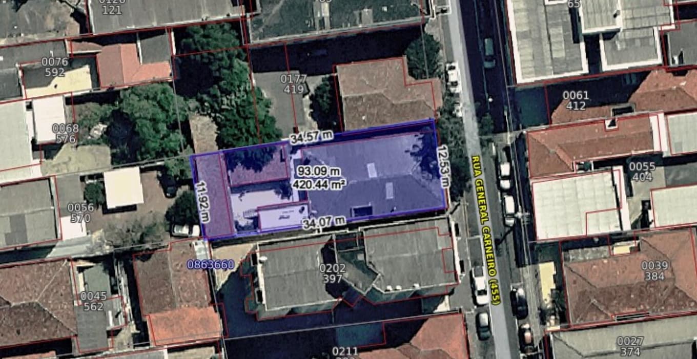 Foto 2 de 3: Casa em leilão em Ponta Grossa - PR, bairro Centro — Imóvel urbano, situado na Rua General Carneiro, Centro, Ponta Grossa/PR.