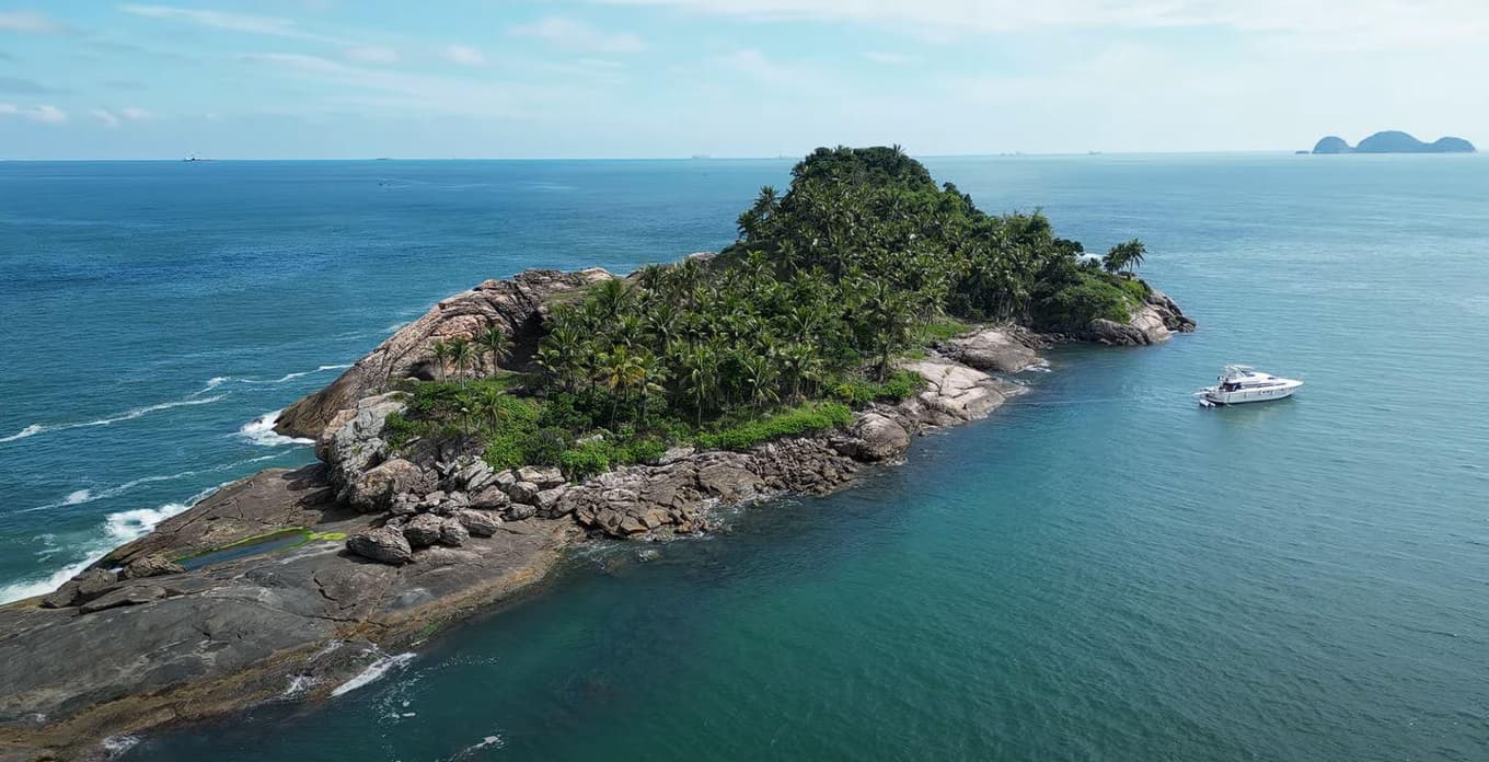 Foto 10 de 11: Imóvel em leilão em Guarujá - SP — Ilha com 45.000m² Desocupada no Litoral do Guarujá/SP