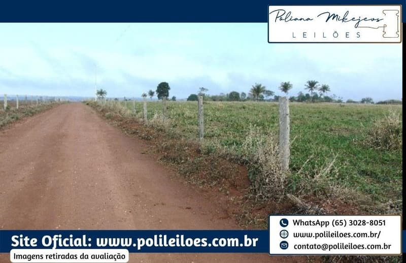 Foto 2 de 4: Area Rural em leilão em Juara - MT — Imóvel rural, AT 96,80has, denominado São José, Santa Isabel, Estrada Água da Abelha, KM 10, Juara/MT