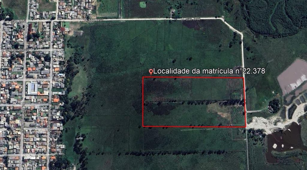 Foto 1 de 2: Terreno em leilão em Piraquara - PR — Lote de terreno com área de 622,50m² sem benfeitorias. Localizado no Município de Piraquara/PR.