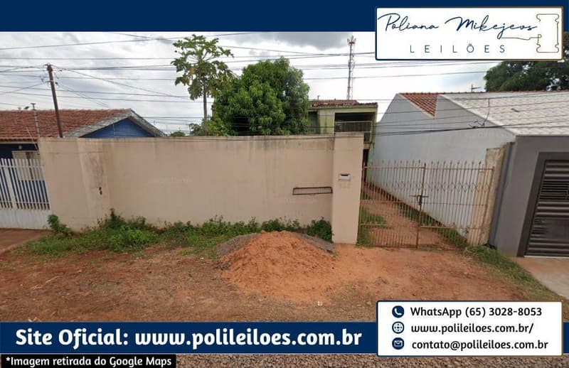 Foto 2 de 3: Terreno em leilão em Campo Grande - MS — Lote de terreno nº 12, da quadra nº 30, AT 300m², no loteamento Guanandi II, Campo Grande/MS