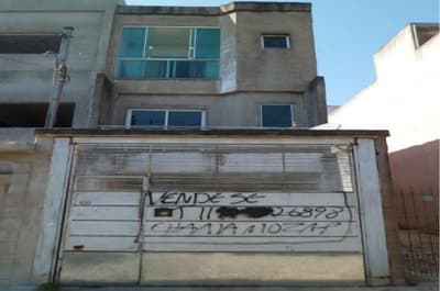 Foto 2 de 2: Casa em leilão em Santo André - SP, bairro Jardim do Mirante — Sobrado - Jardim do Mirante - A.T. 96,83m² - A.C. 197,84m²