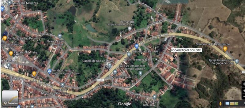 Foto 3 de 4: Terreno em leilão em Capela - SE — TERRENO NA CIDADE DE CAPELA/SE